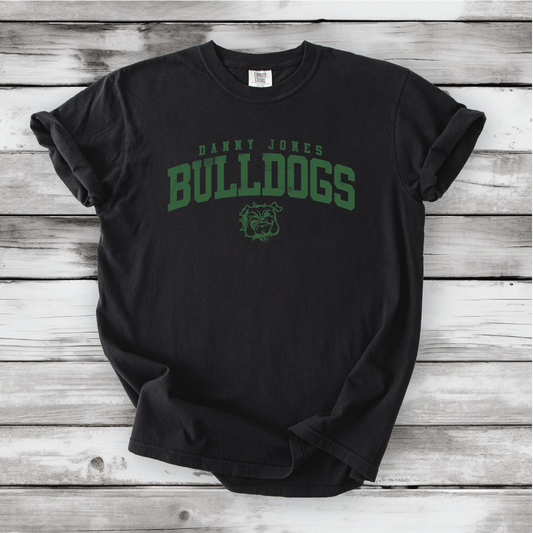 BULLDOGS Mascot Arch Short Sleeve and Long Sleeve