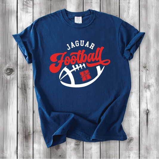 Heritage Jaguars Scripty football - Comfort Colors