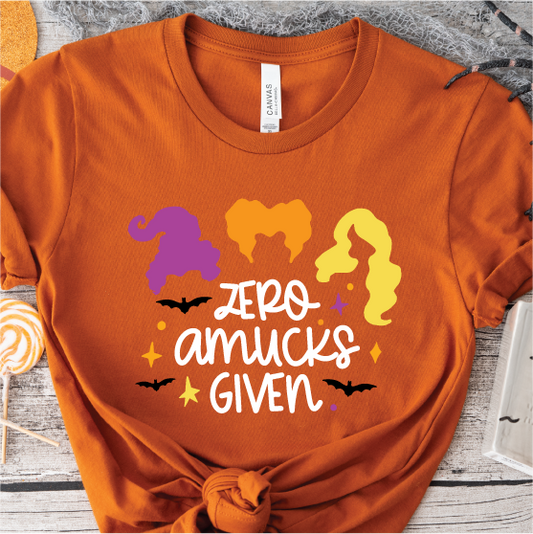 "Zero Amucks Given - Hocus Pocus"