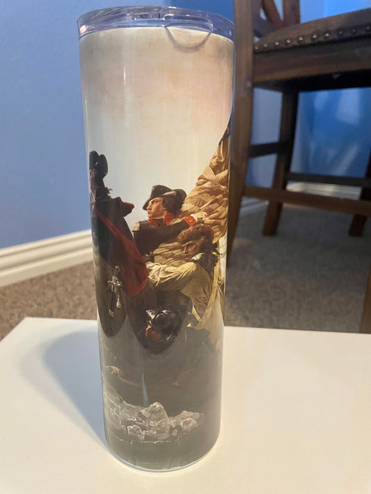 "Crossing the Delaware" Tumbler (20/30)oz.