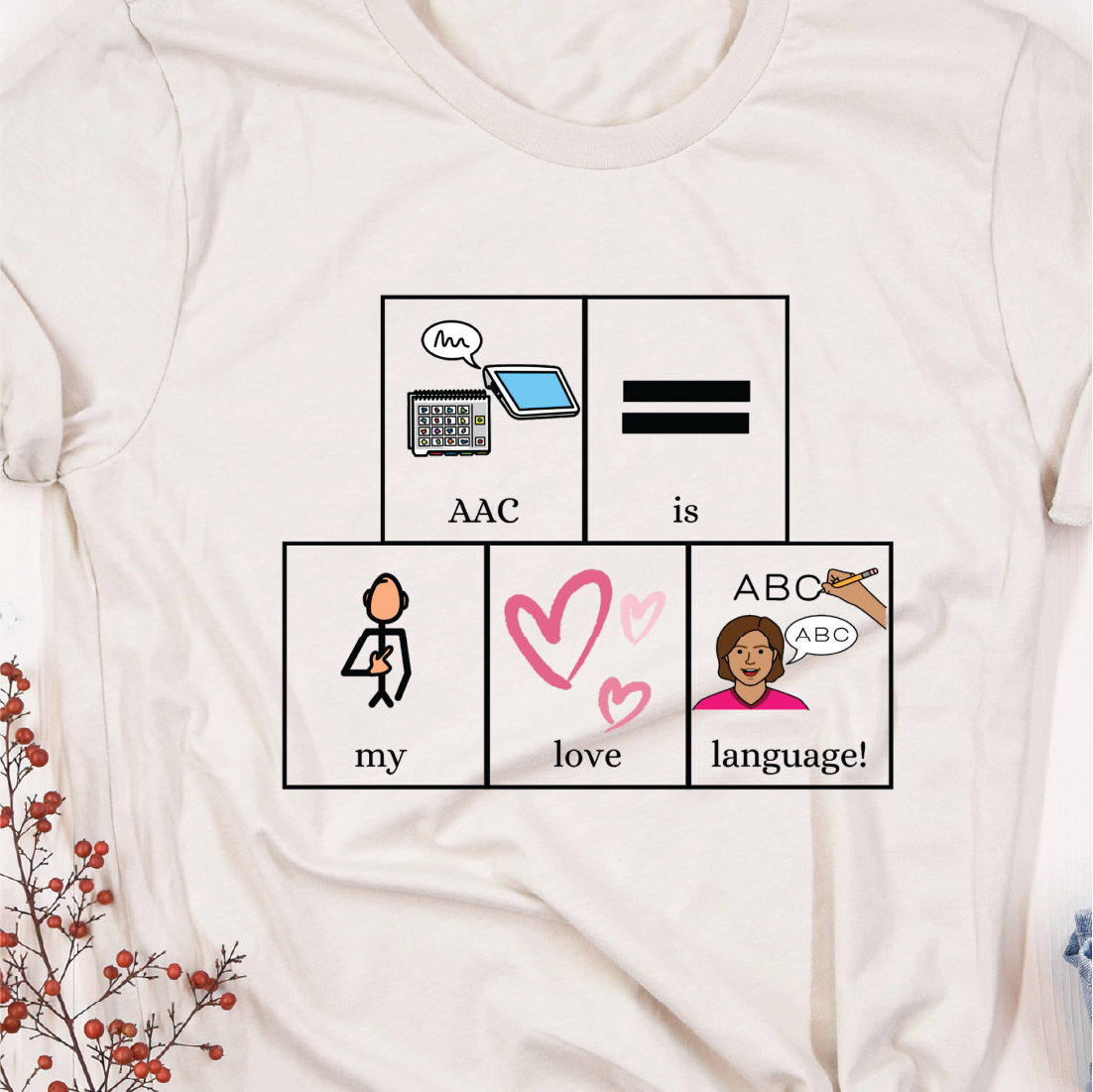 "AAC is my Love Language"