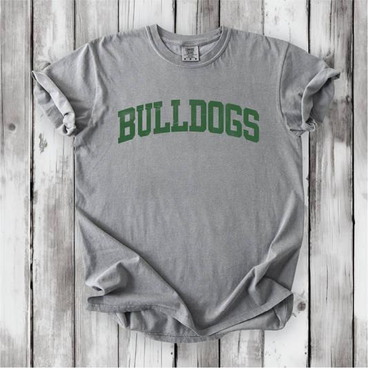 BULLDOGS Varsity Arch - Short Sleeve and Long Sleeve