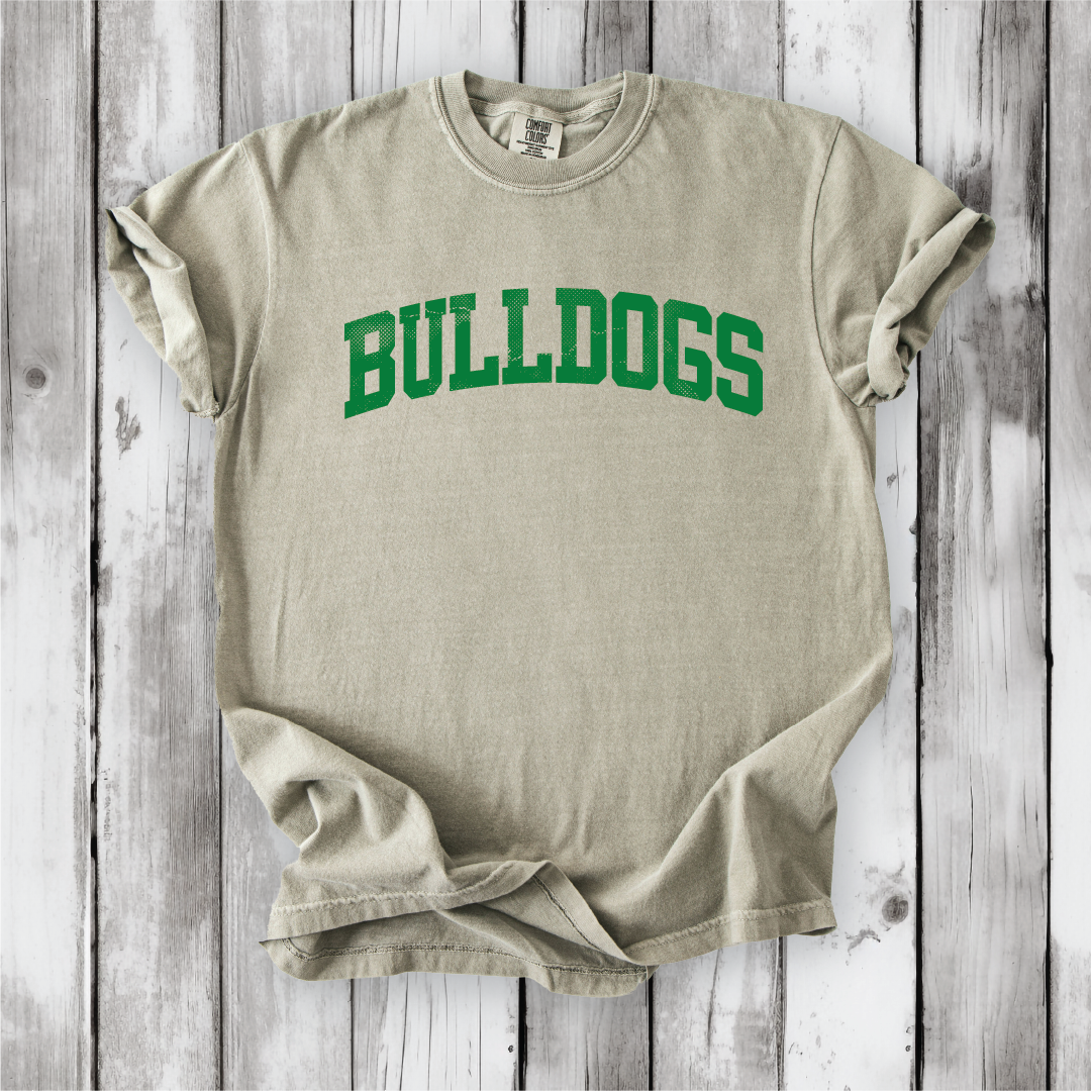 BULLDOGS Varsity Arch - Short Sleeve and Long Sleeve