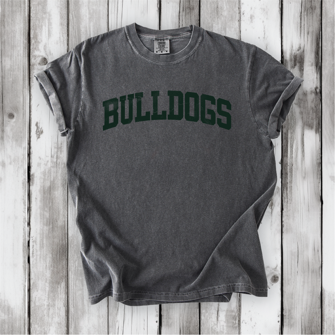 BULLDOGS Varsity Arch - Short Sleeve and Long Sleeve