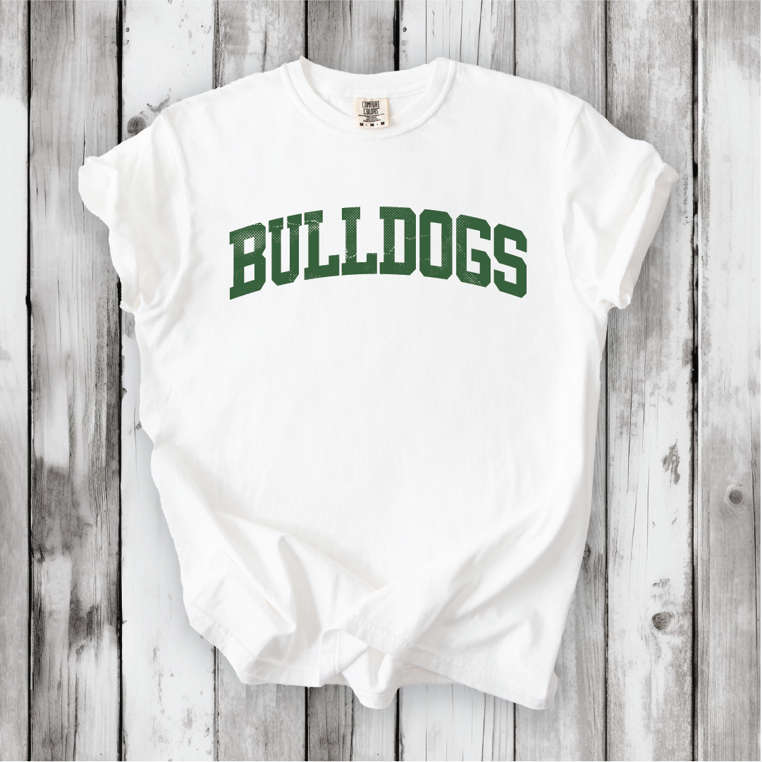 BULLDOGS Varsity Arch - Short Sleeve and Long Sleeve
