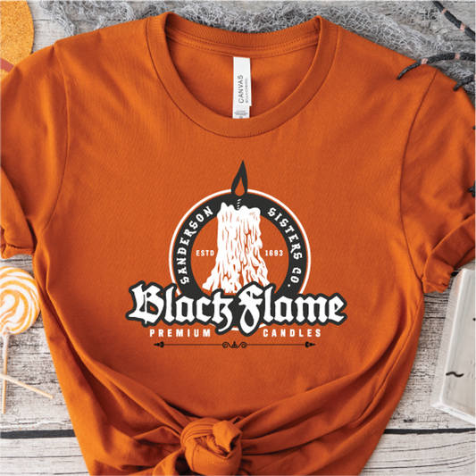 "Sanderson Sisters Black Flame Candle Company"