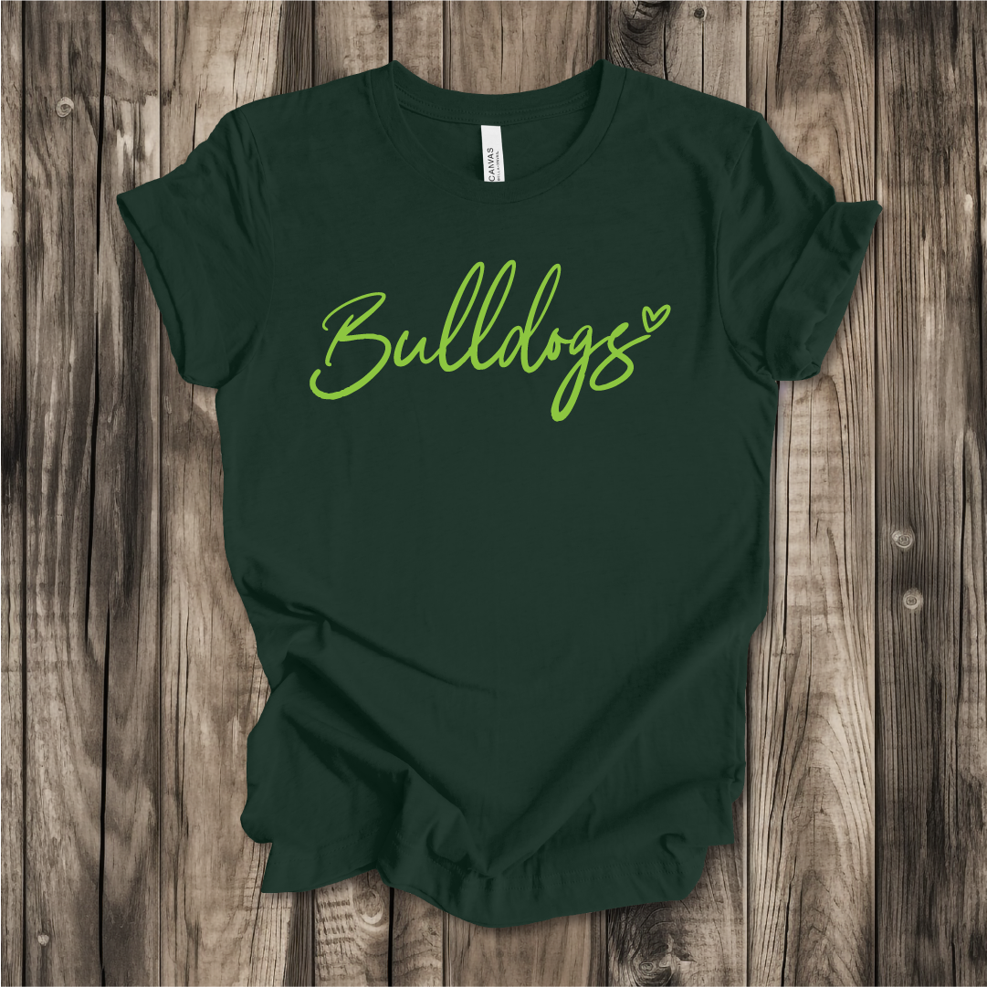 Bulldogs SWEETHEART - Short Sleeve and Long Sleeve