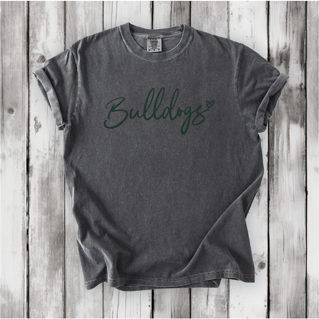 Bulldogs SWEETHEART - Short Sleeve and Long Sleeve