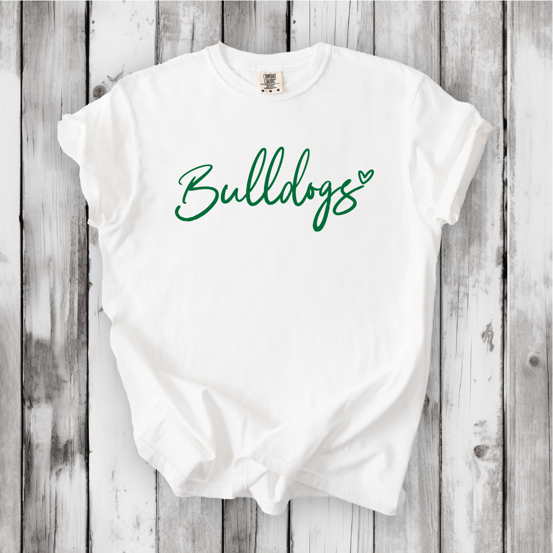 Bulldogs SWEETHEART - Short Sleeve and Long Sleeve