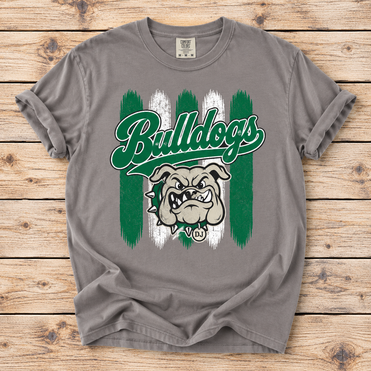 Bulldogs Rally Stripes (short, long and hoodie)