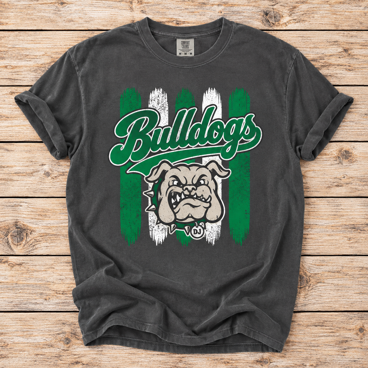 Bulldogs Rally Stripes (short, long and hoodie)