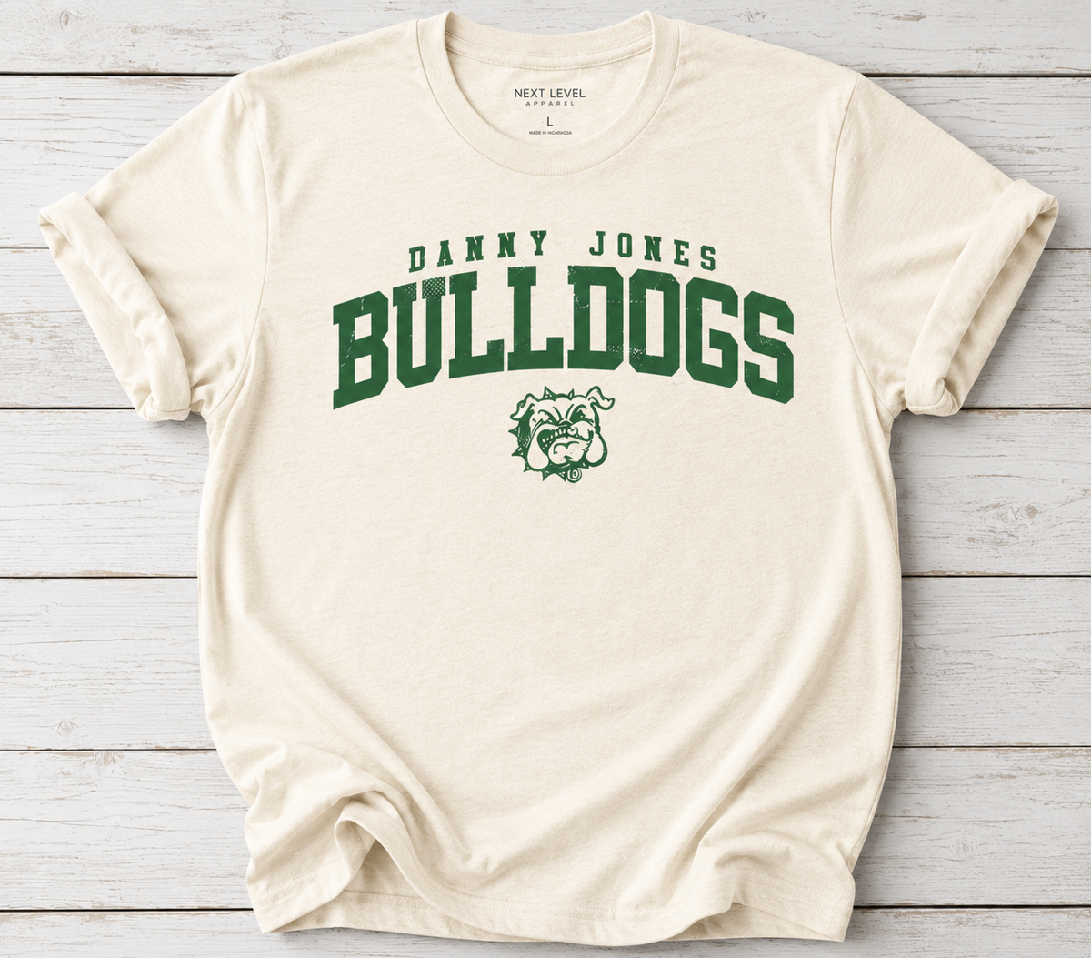 BULLDOGS Mascot Arch Short Sleeve and Long Sleeve
