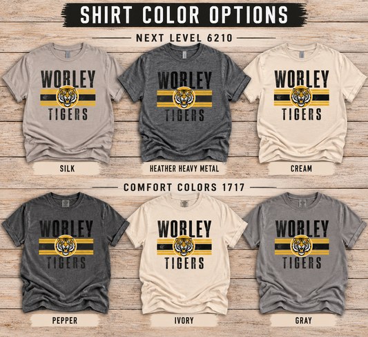 Worley HERITAGE STRIPE (short, long and hoodie)