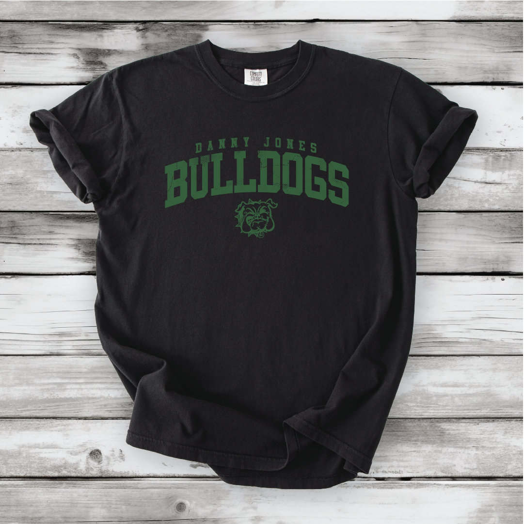 BULLDOGS Mascot Arch Short Sleeve and Long Sleeve