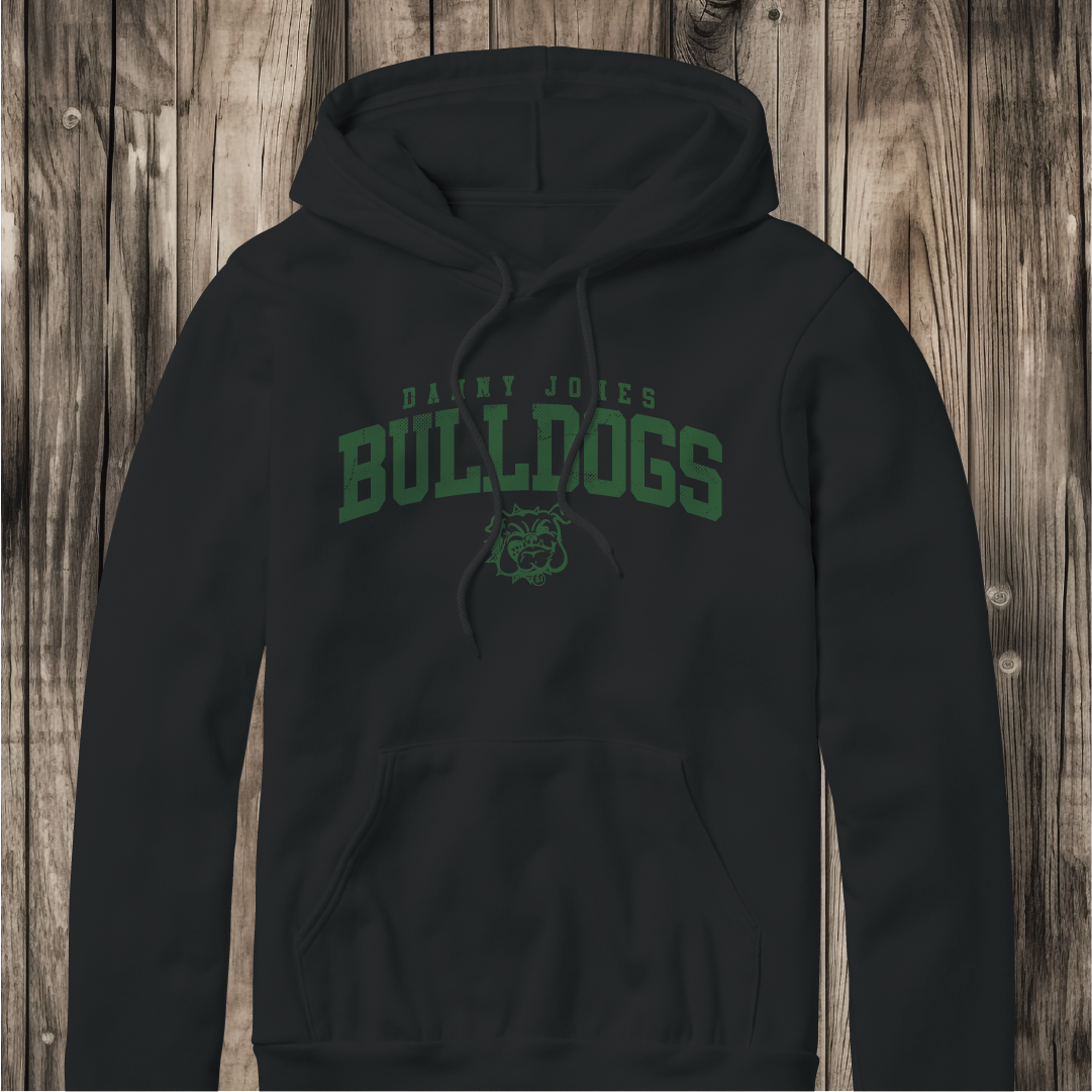 BULLDOGS Mascot Arch Hoodie