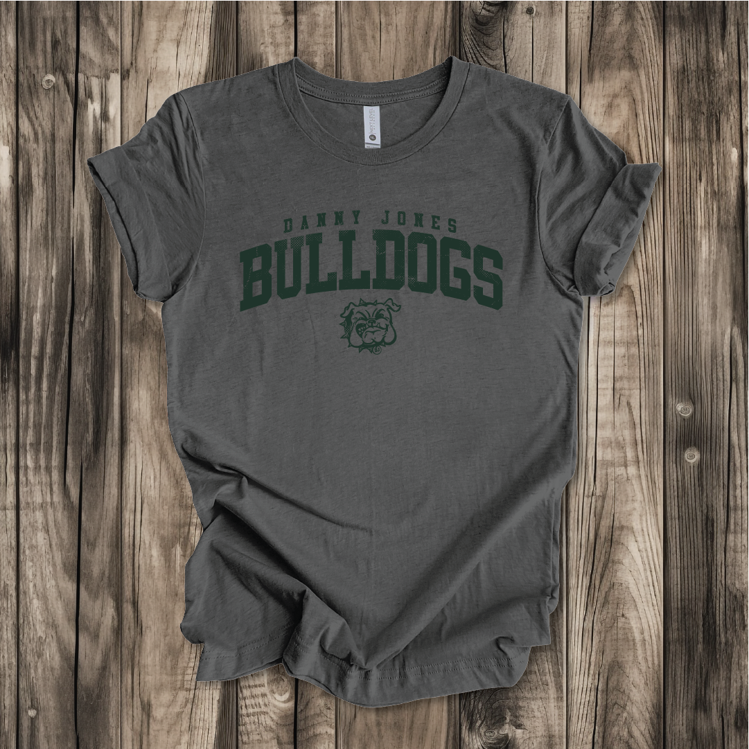 BULLDOGS Mascot Arch Short Sleeve and Long Sleeve