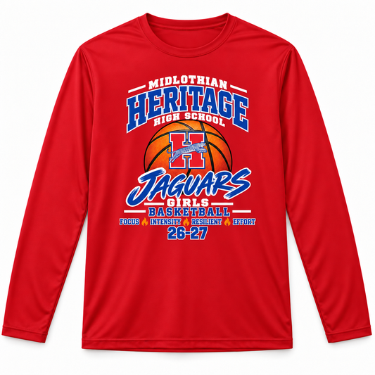 2026-2027 Heritage Lady Jags Basketball - PERFORMANCE STYLE
