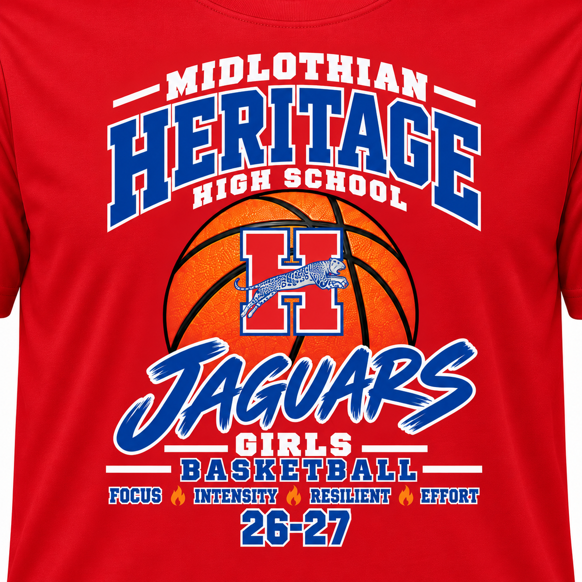 2026-2027 Heritage Lady Jags Basketball - PERFORMANCE STYLE