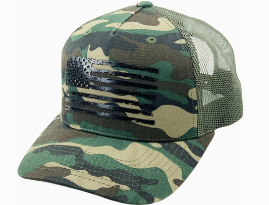 Flag Uv Print Mesh Back Ballcap