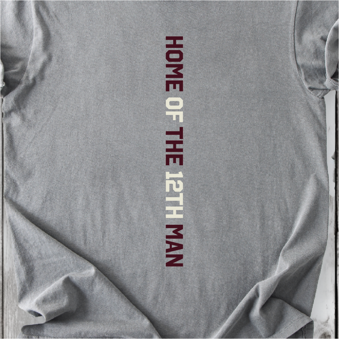 Texas A&M BLOCK Aggies Scripty Shirt