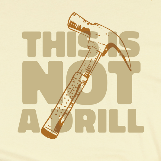 "This is not a drill"