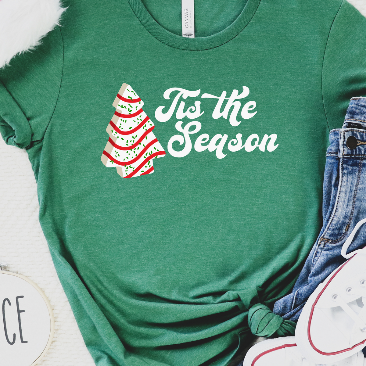 "Tis the Season Christmas Cake - Little Debbie"